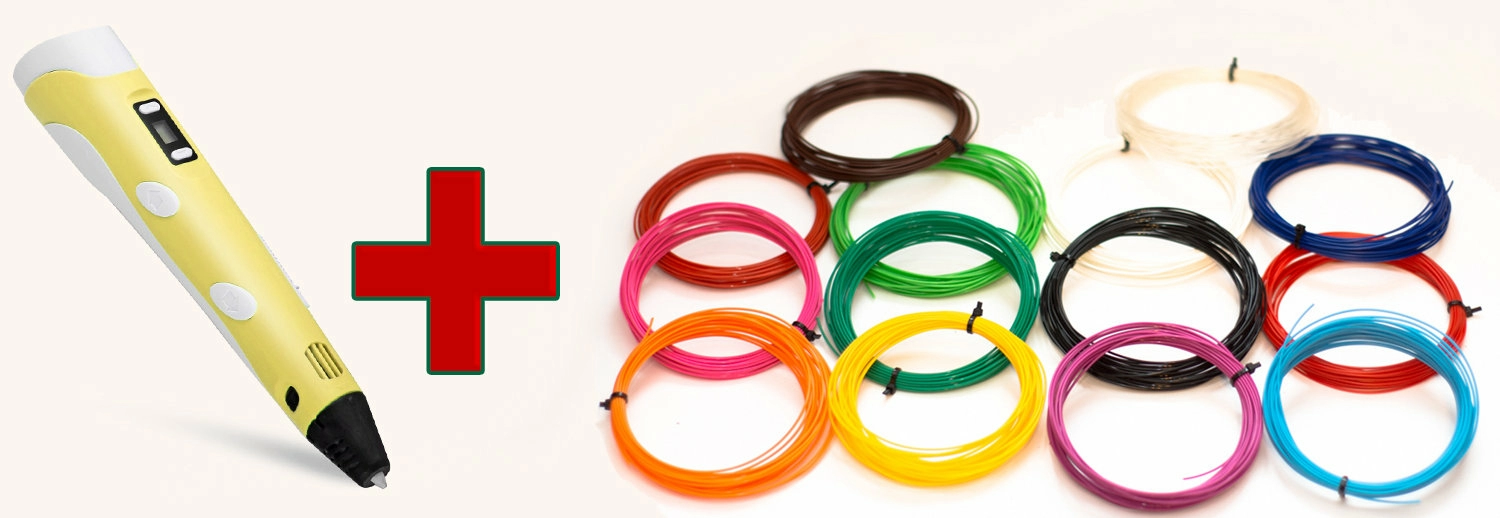 Набор прутков пластика для 3D ручки