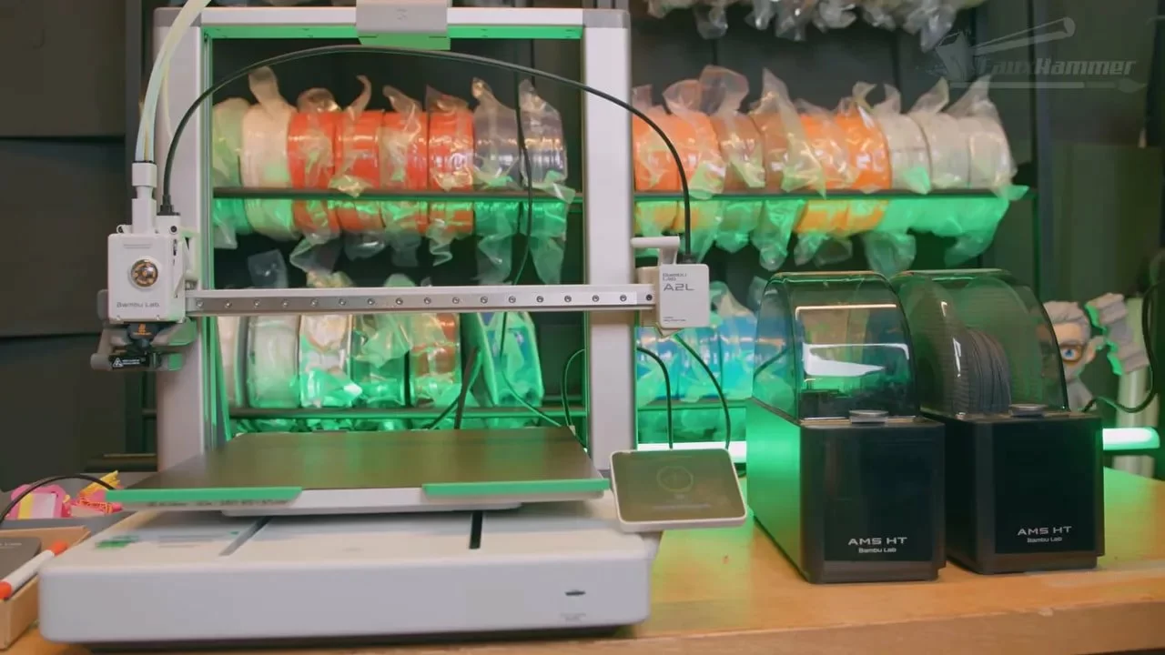 Внешний вид Bambu Lab A2L Внешний вид Bambu Lab A2L