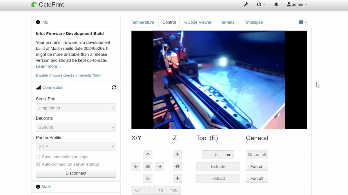 Прошивка 3D-принтера Stratex 350