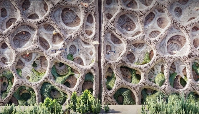 Морские дамбы, напечатанные на 3D-принтере компанией Kind Designs