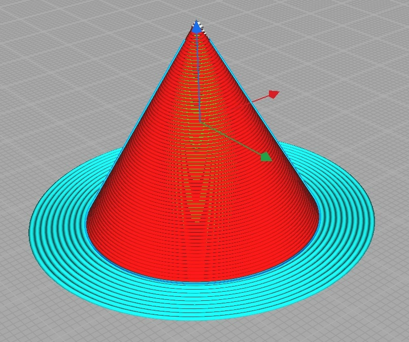 Кайма с большим количеством колец