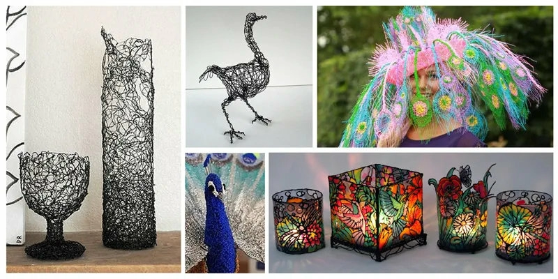 Сложные предметы, сделанные с помощью 3D ручки