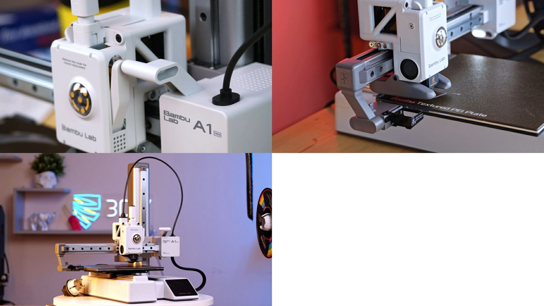 Многоцветная печать Bambu Lab A1 Mini Combo