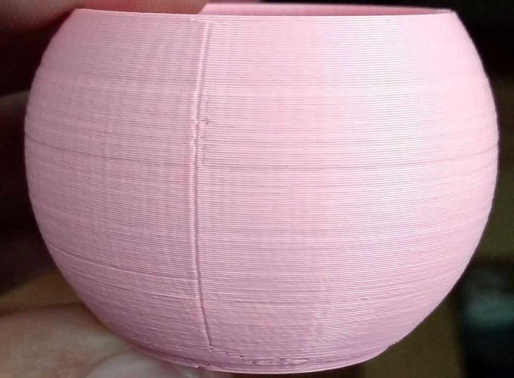 Швы на 3D печатной модели