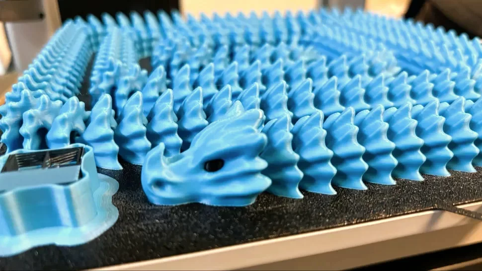 Печать сложной модели Anycubic Kobra X