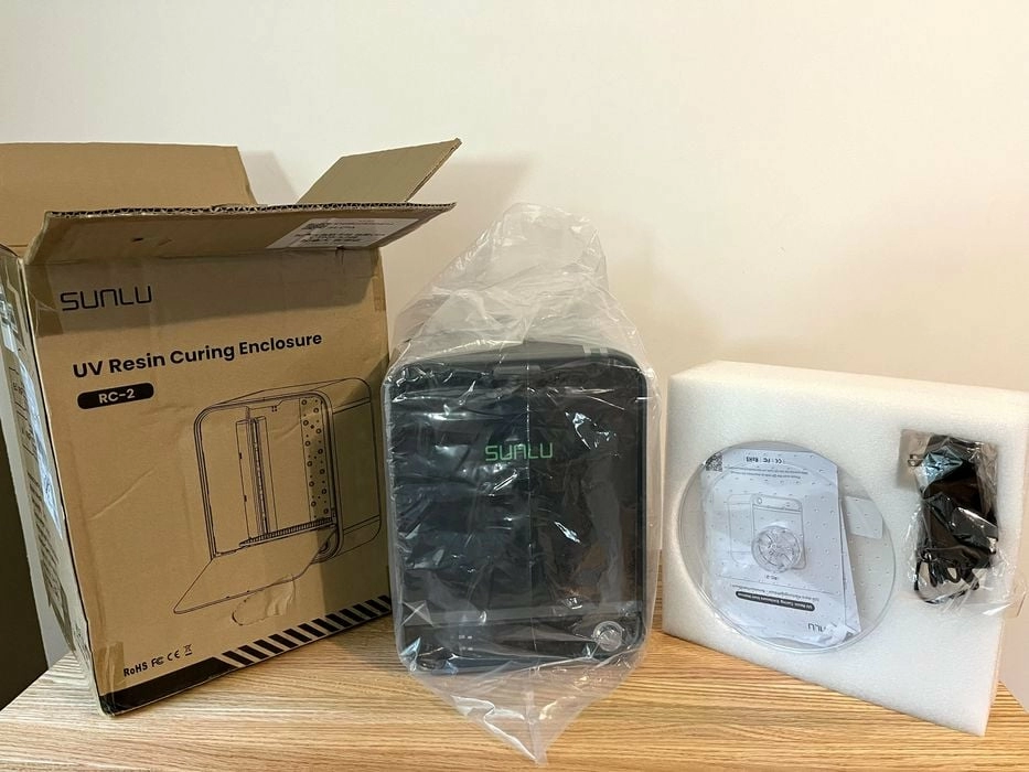 Упаковка SUNLU UV Resin Curing Box RC-2