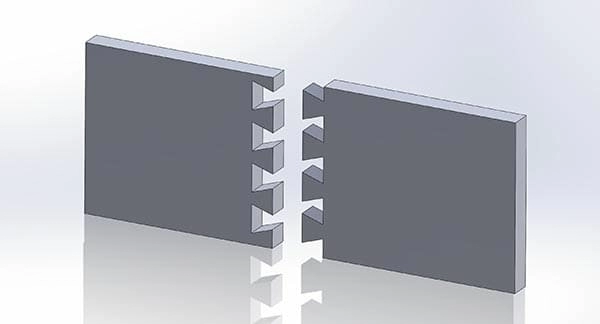 FFF печать крупной детали по частям