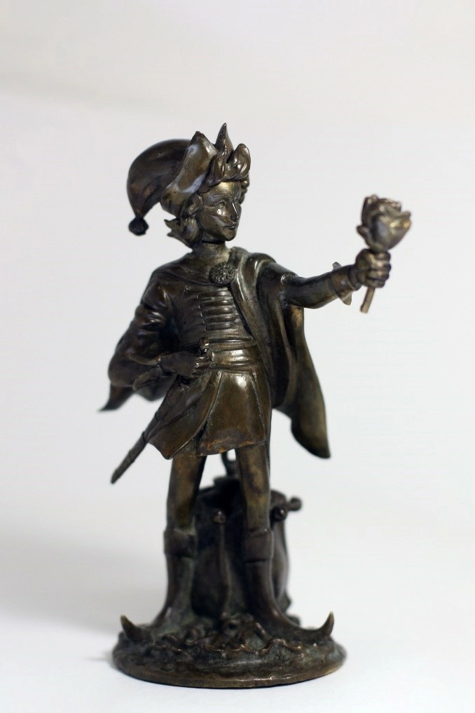 Напечатанная 3D скульптура Лев