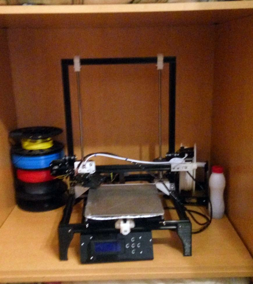 3d принтер без закрытого корпуса