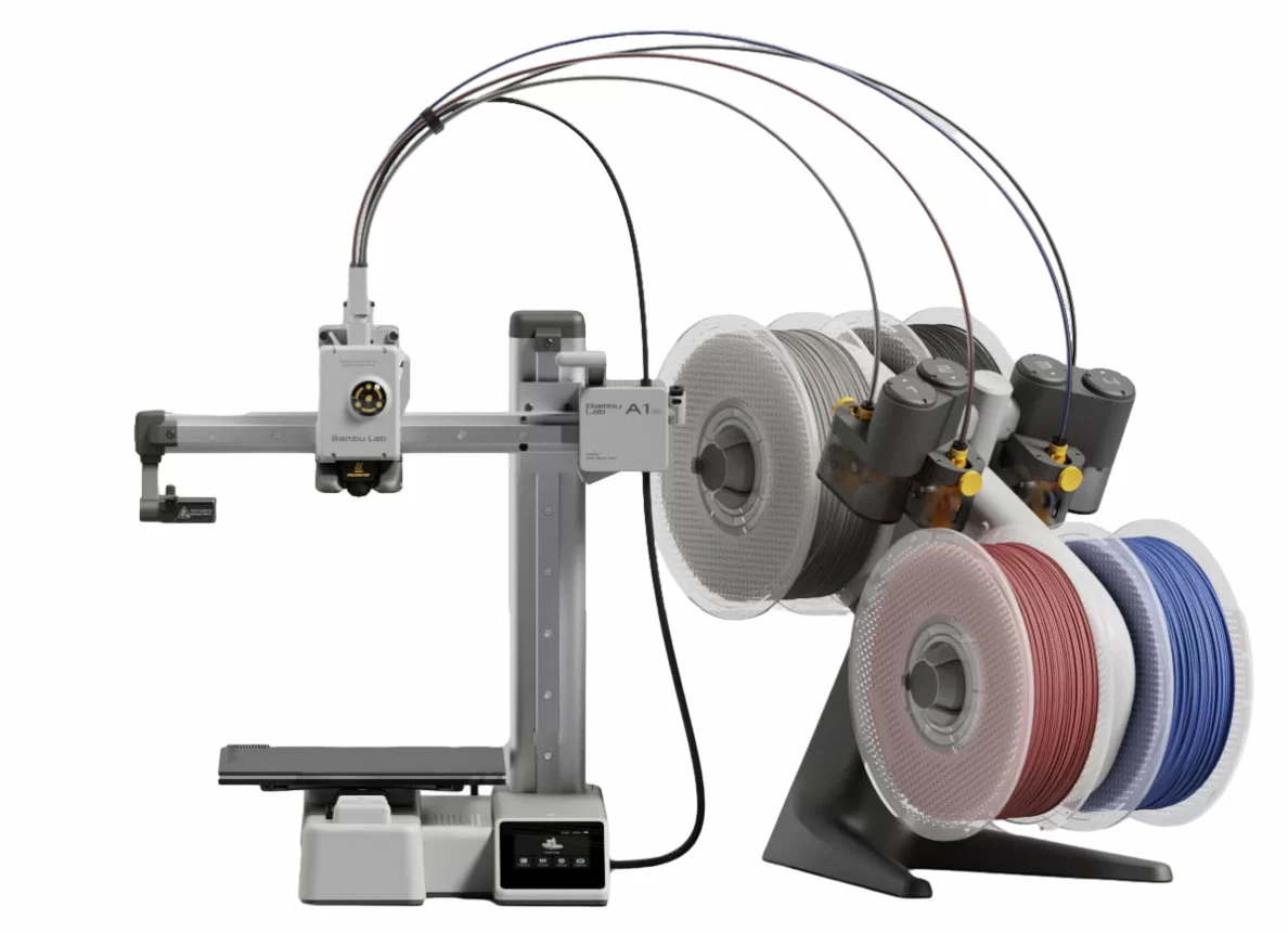 Многоцветный принтер Bambu Lab A1 Mini Combo