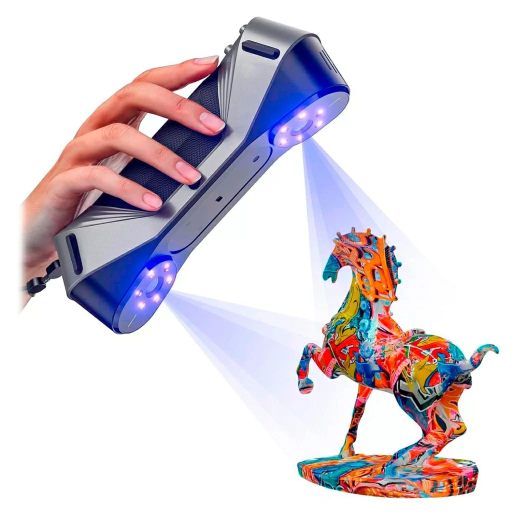 CR-Scan Raptor Pro сканирует до 0,2 мм CR-Scan Raptor Pro сканирует до 0,2 мм