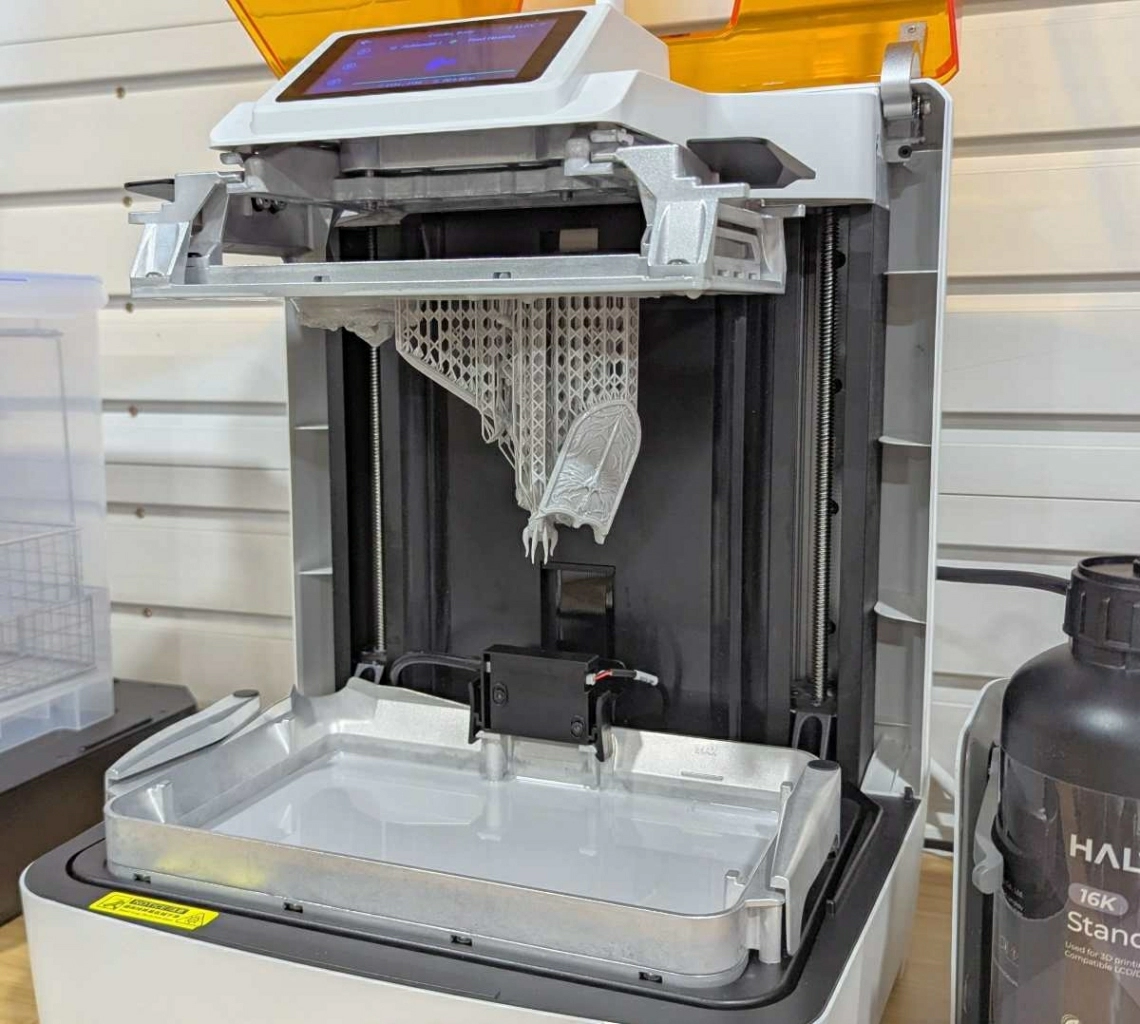 Процесс печати принтера PioCreat HALOT-X1 Процесс печати принтера PioCreat HALOT-X1