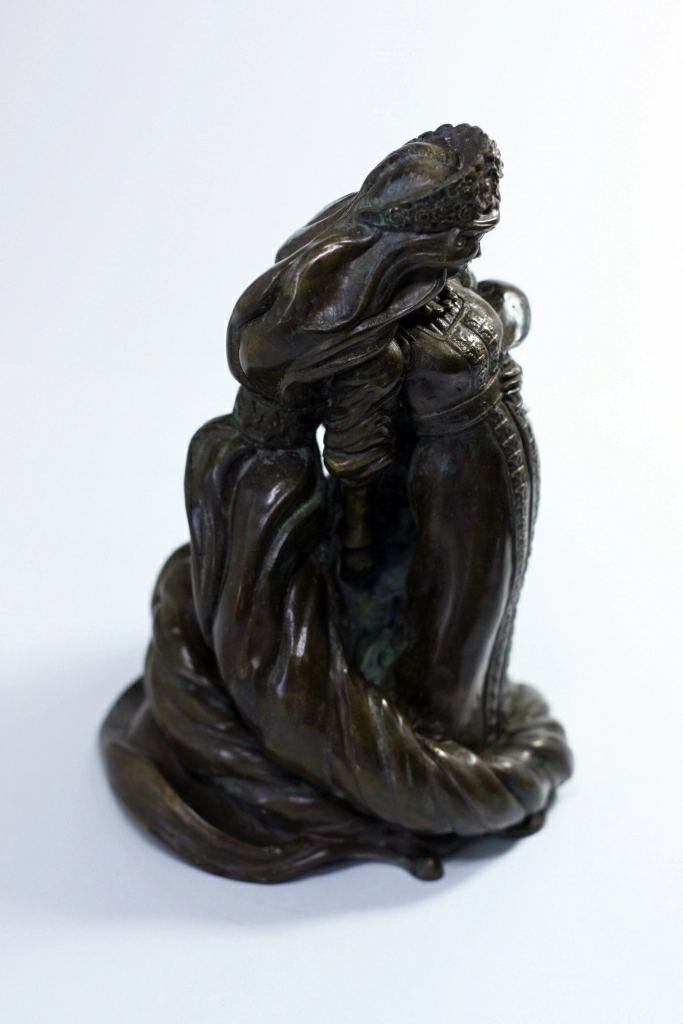 Итоговый результат 3D-моделирования скульптуры Права