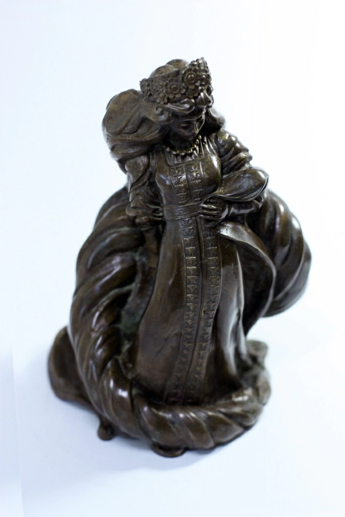 Итоговый результат 3D-моделирования скульптуры Права