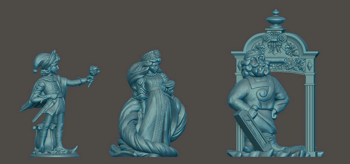 3D модели готовые к 3D печати ZBrush