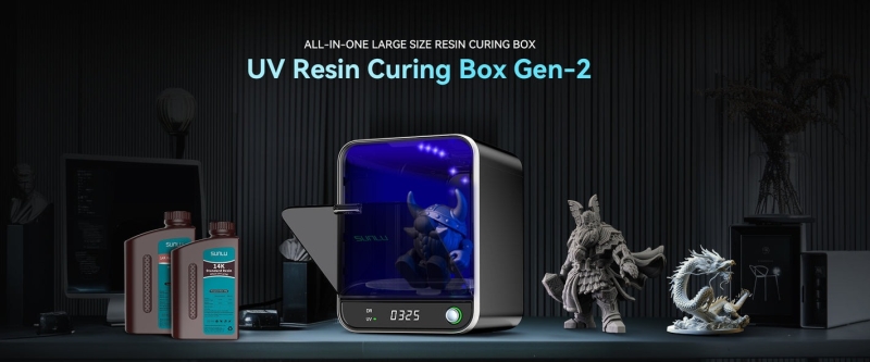 Обзор УФ камеры SUNLU UV Resin Curing Box RC-2