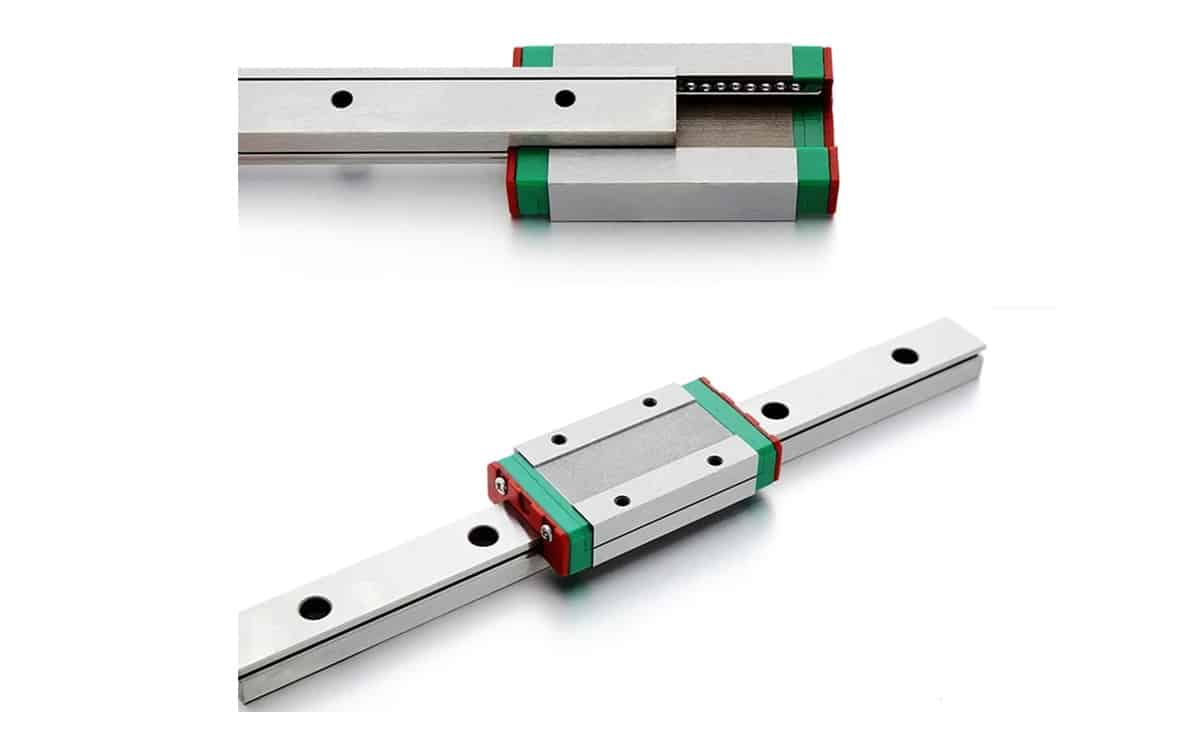 Рельса MGN9 с линейным модулем MGN9H (удлиненный)