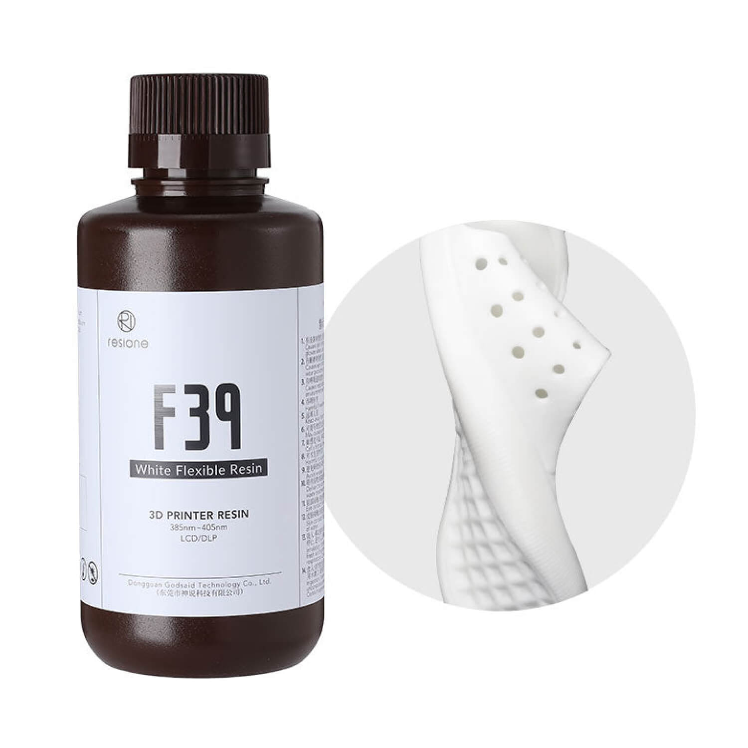 RESIONEF39FLEXIBLERUBBER3DPRINTE