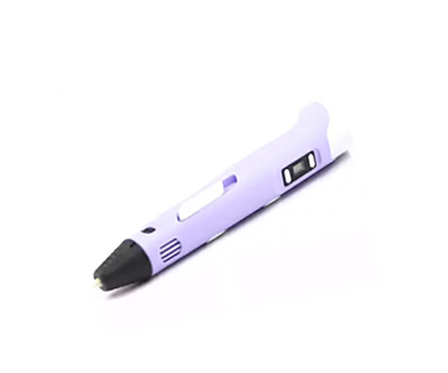 3D ручка 3DPEN-2 с LCD дисплеем фиолетовая