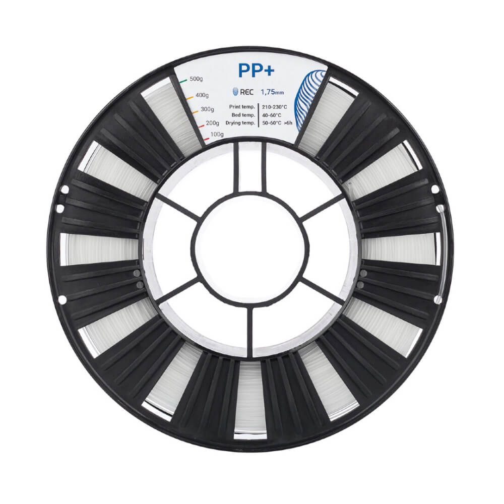 PP+ пластик 1,75 REC натуральный 0,5 кг
