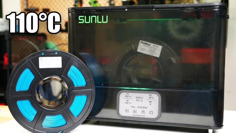 Обзор высокотемпературной сушилки Sunlu FilaDryer E2