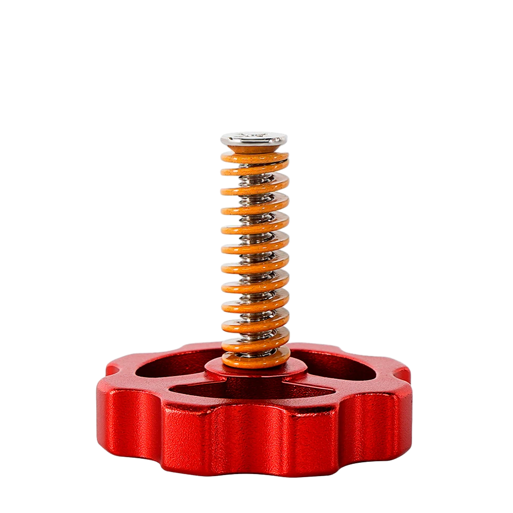 Platform_Screw_for_3D_Printer_KINGROON_M4_Red_Metal_2