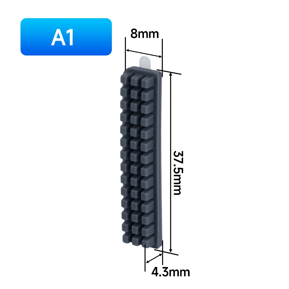 For BambuLab A1 Nozzle Silicone Brush 3 For BambuLab A1 Nozzle Silicone Brush 3