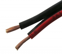 Акустический кабель RUICHI CU+CCA красно-чёрный