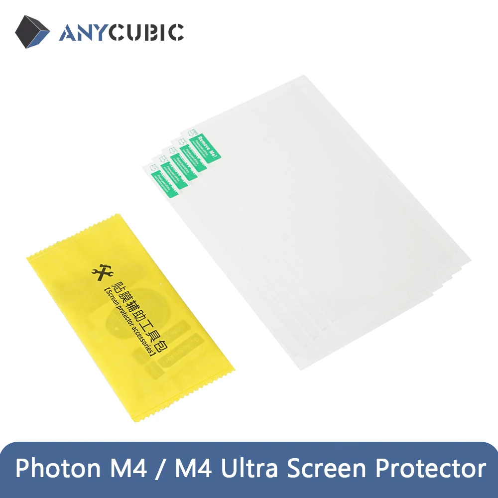 Оригинальная защитная пленка для экрана 5 шт Anycubic Photon Mono 4 Ultra- Photon Mono 4 1