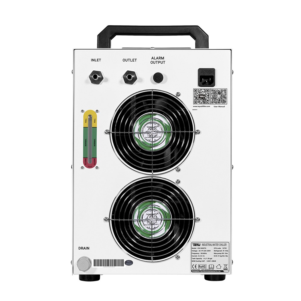 Промышленный чиллер S&A CW-5000 TG (6л, 220В)-3