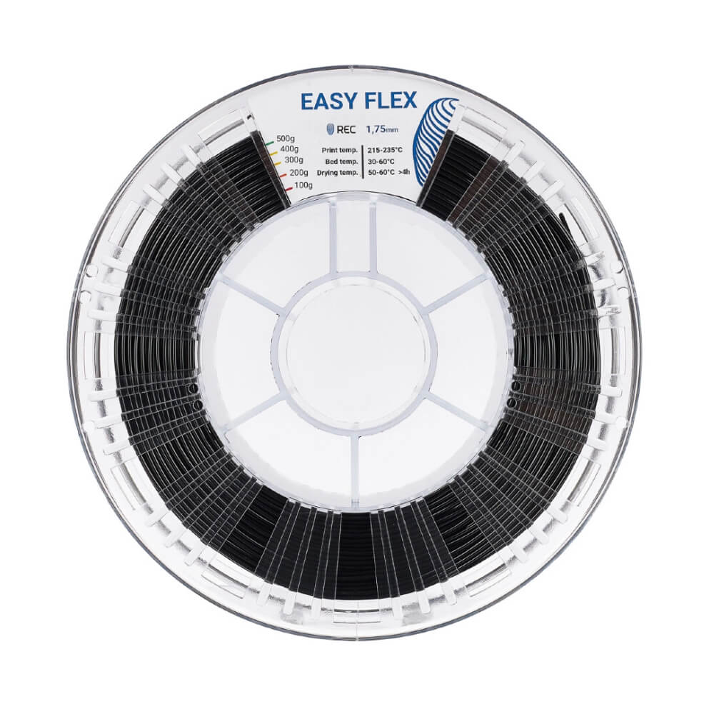 Easy Flex пластик 1,75 REC черный 0,5 кг