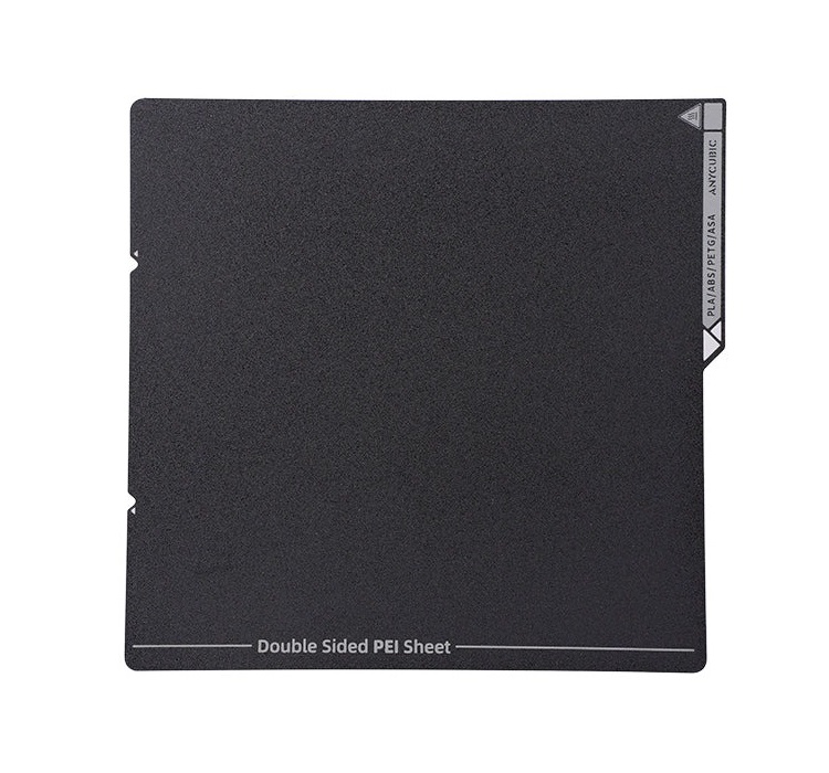 Оригинальный PEI коврик текстурированный textured двухсторонний Anycubic Kobra S1 S1 Combo
