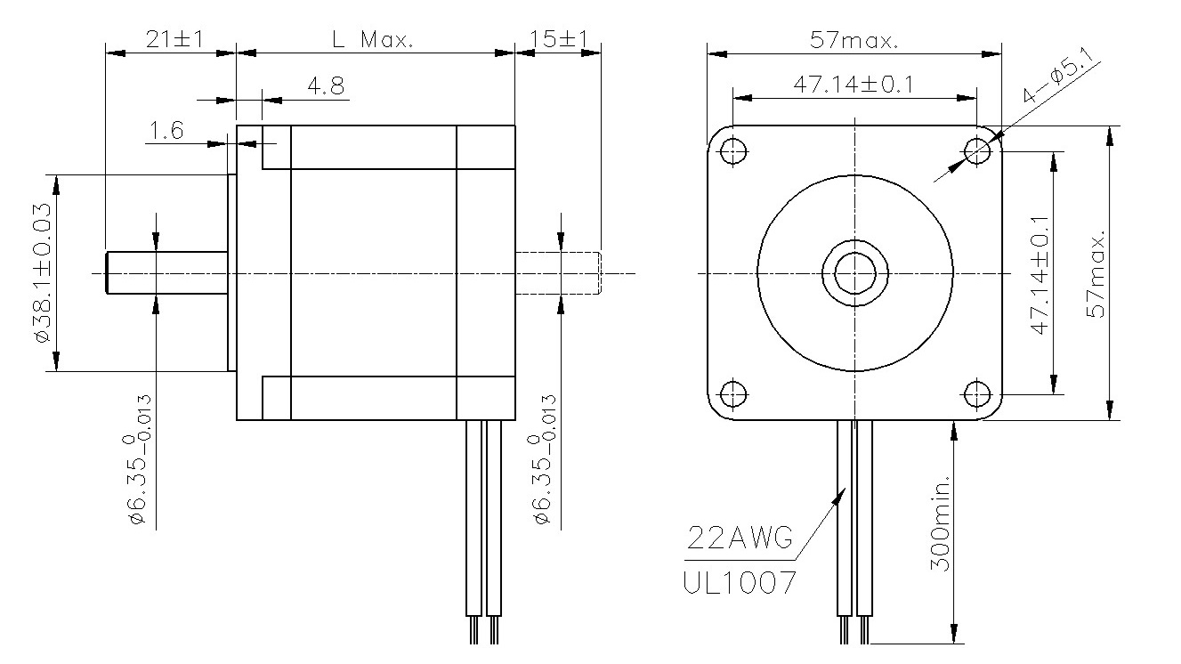 Hagovyj-dvigatel-Nema 23-chertezh-JK57HM76-2804-0-9
