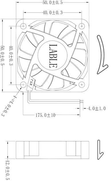 Fan_24V_0_10A_50x50x10mm_podsh_sliding_Xinyujie_1