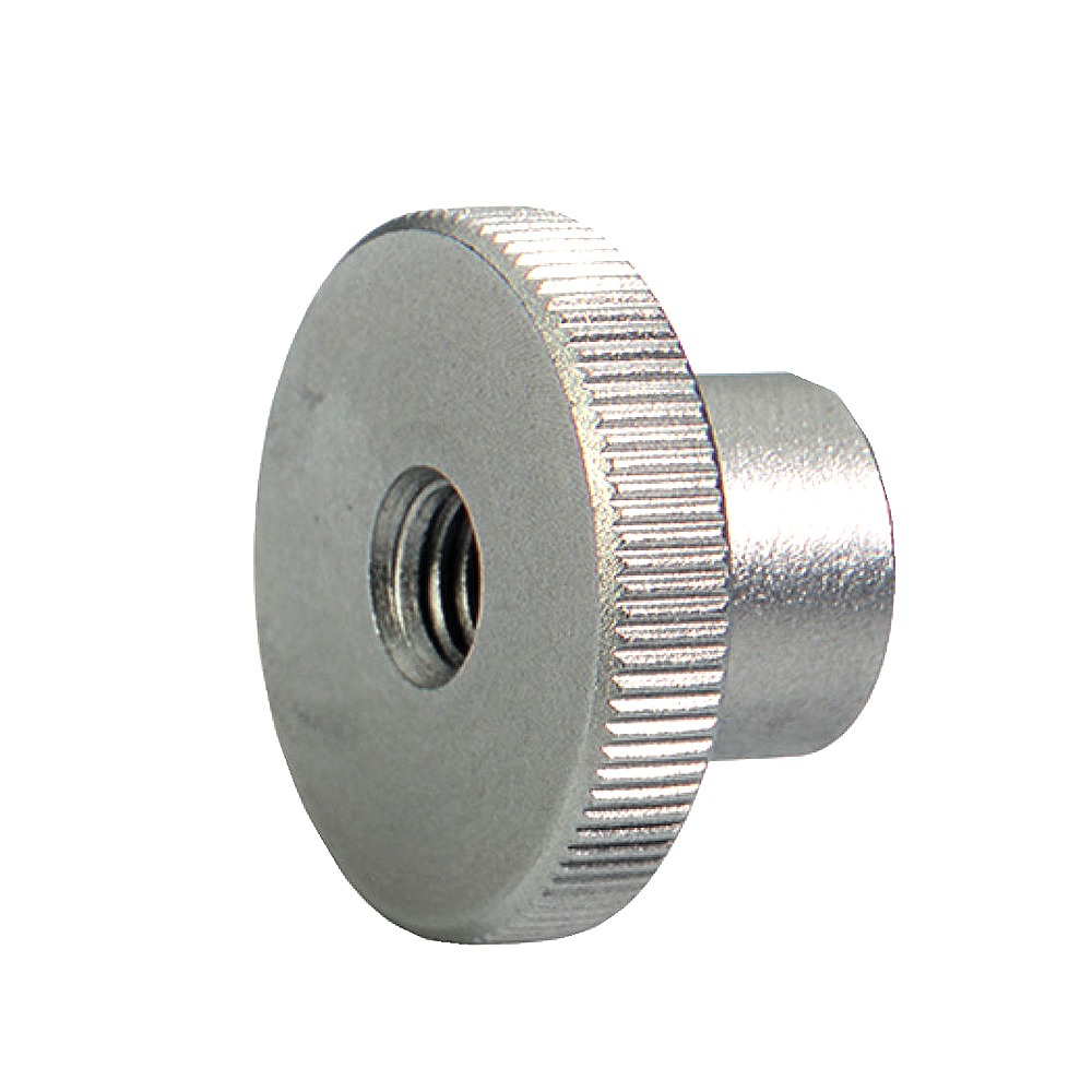 Гайка М3 нажимная рифленная 