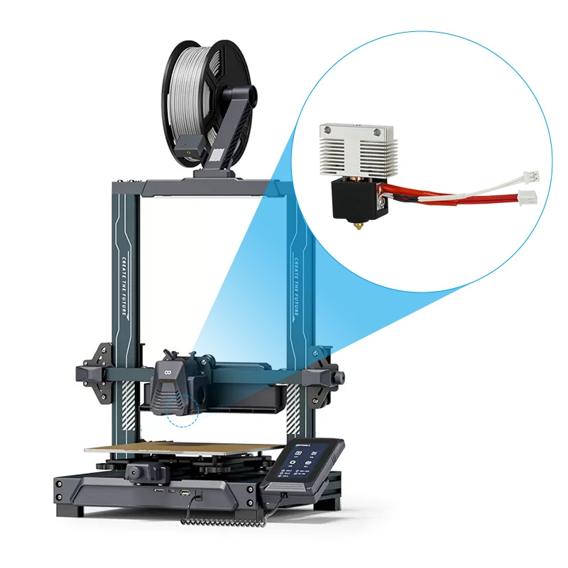 For Neptune 4-4 Pro Hot End Extrusion Head 3 For Neptune 4-4 Pro Hot End Extrusion Head 3