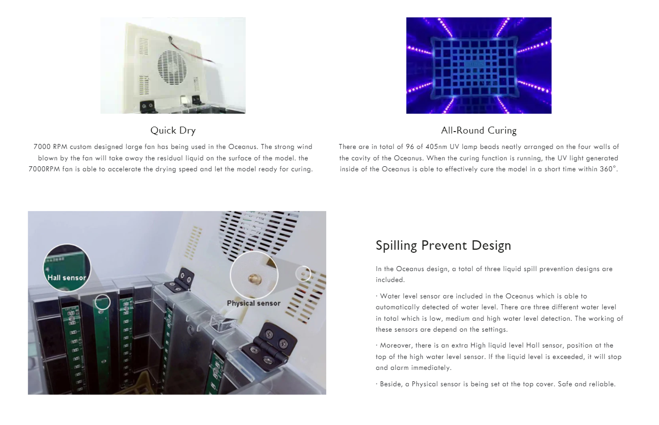 УФ-камера и мойка 3в1 EIBOS Oceanus