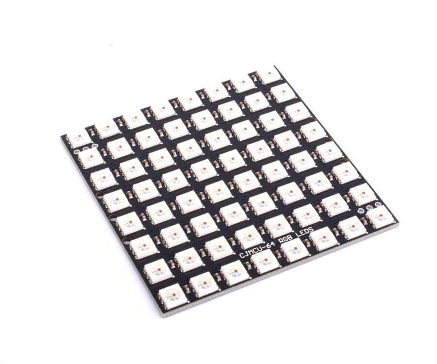 Светодиодная матрица 8х8 RGB LED 5050