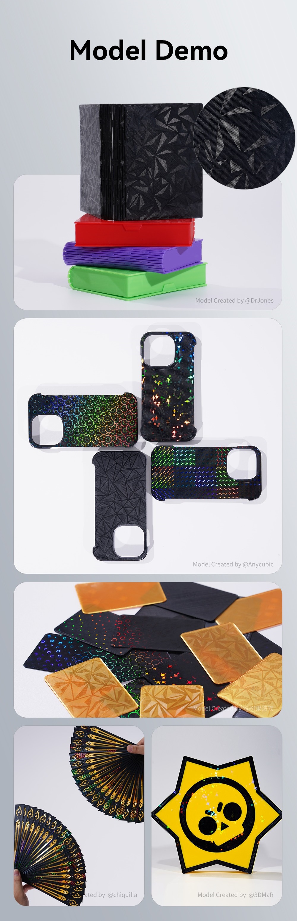 Anycubic Double-sided 3D Effect Plate 2