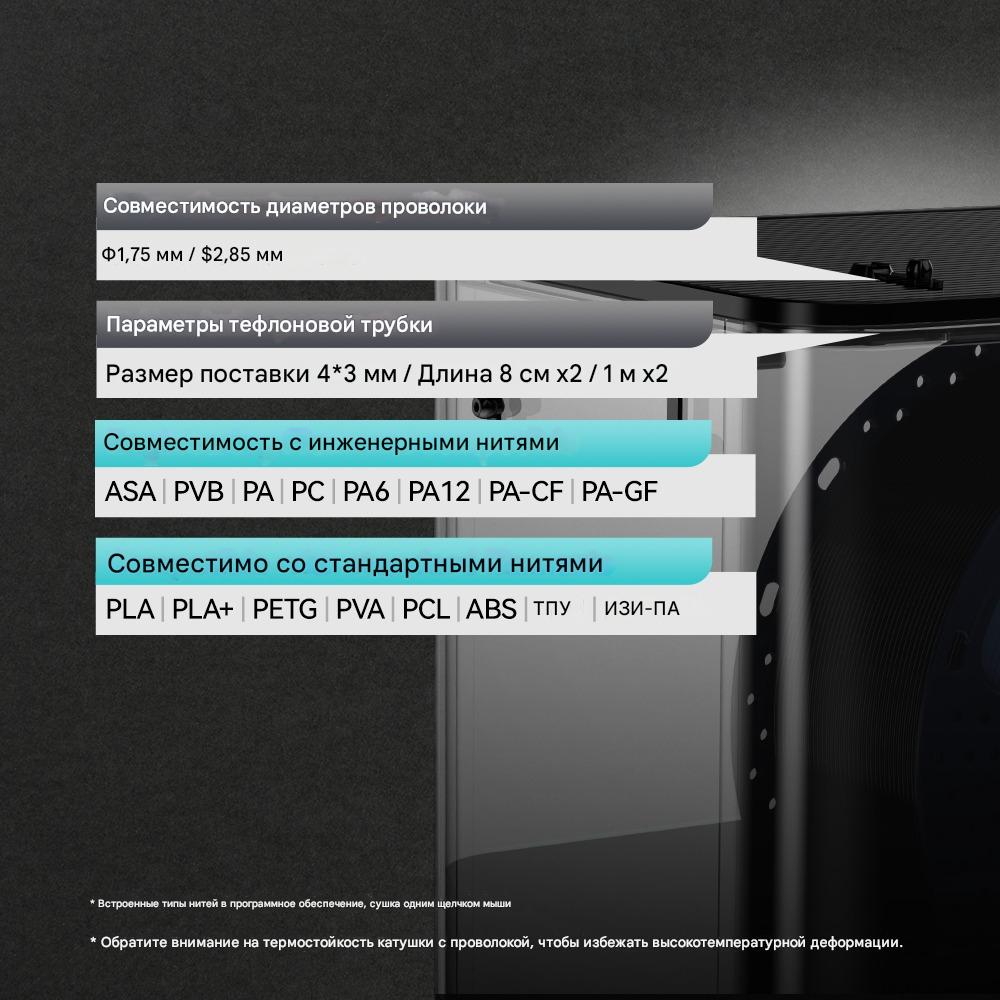 Высокотемпературная сушилка пластиков SUNLU E2