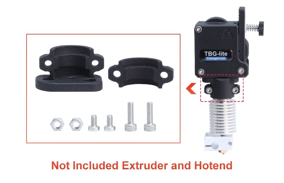 Нейлоновый адаптер TBG V6 SLS Trianglelab-2