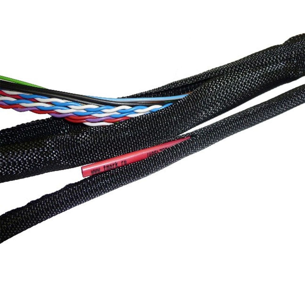 Самозаворачивающаяся кабельная оплетка PET 10 мм