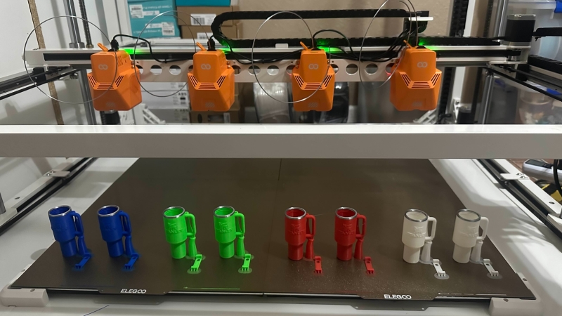 Обзор 3D принтера Elegoo Orange Storm Giga