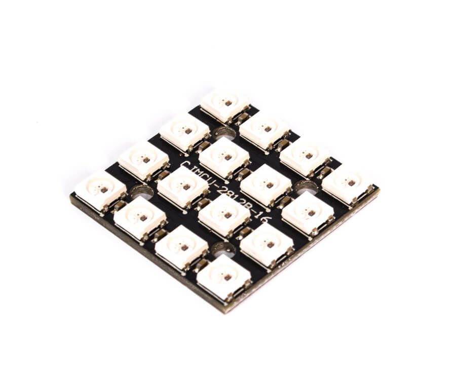 Светодиодная матрица 4х4 RGB LED 5050