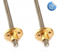 Комплект трапецеидальных ходовых винтов Tr5 для P3 Steel 200