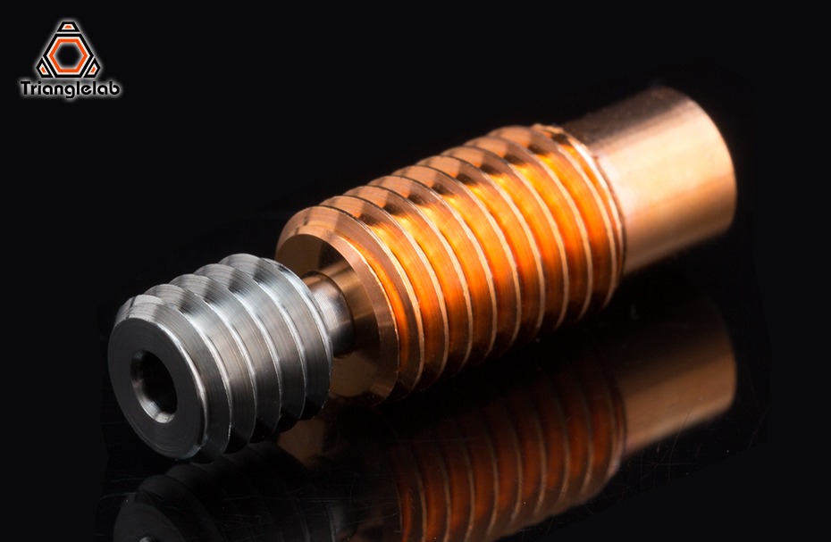 Термобарьер V6 Bi-Metal титан-медь Trianglelab Термобарьер V6 Bi-Metal титан-медь Trianglelab