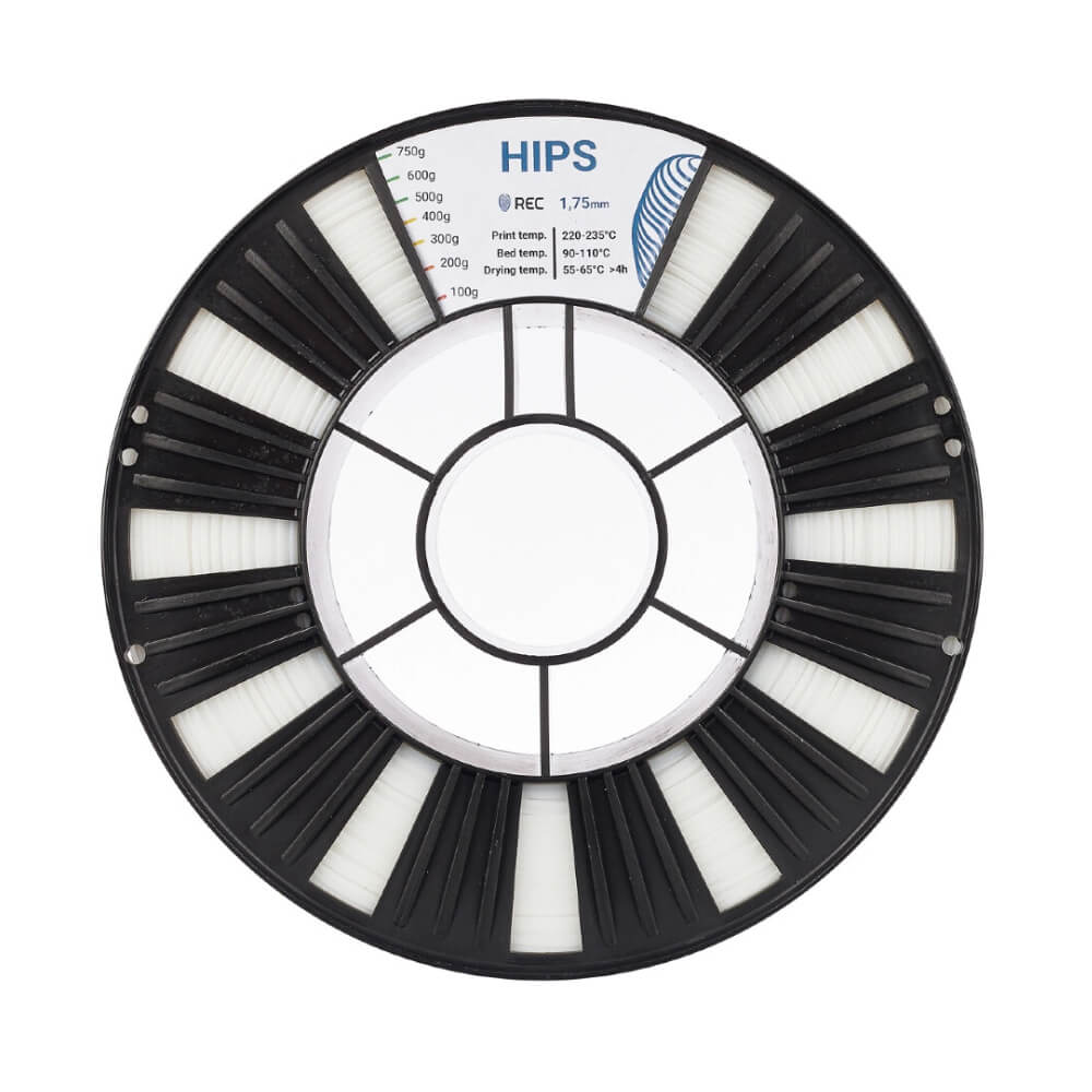 HIPS пластик 1,75 REC натуральный 0,75 кг