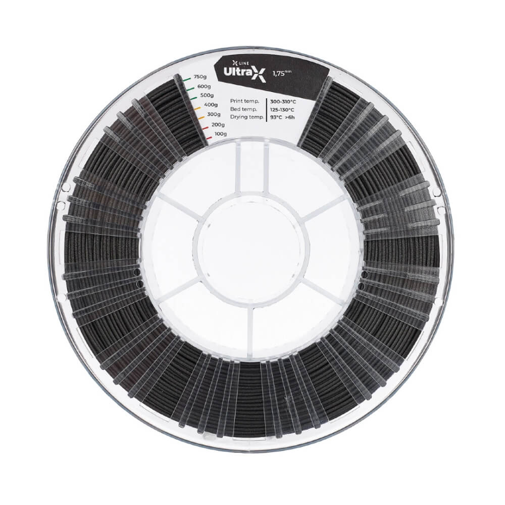 UltraX пластик 1,75 REC X-line черный 0,75 кг