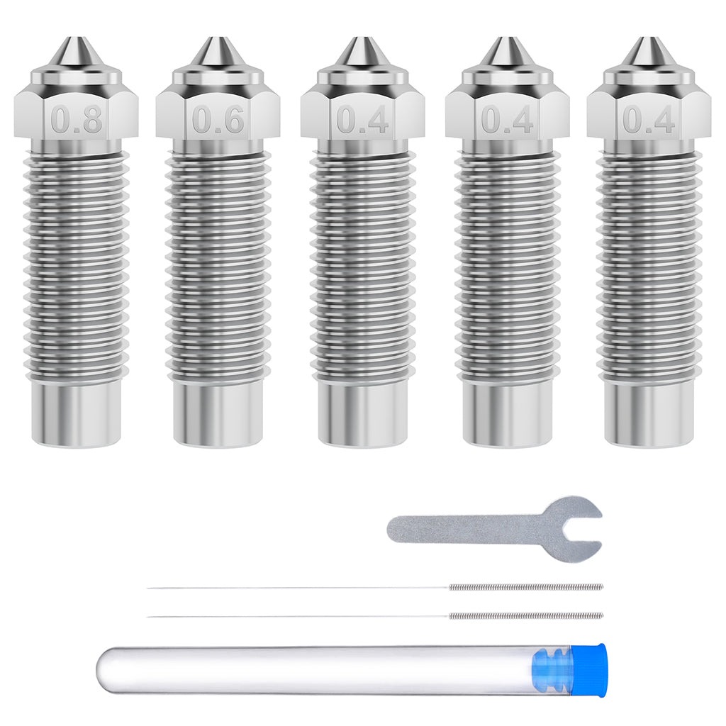 Hardened Steel Nozzle Kit for Neptune 4 Plus-4 Max