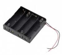 Батарейный отсек 4x18650, открытый